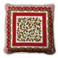 Strawberry Festival - - Throw Pillow
