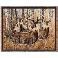 Sudden Encounter - Cynthie Fisher - Cotton Woven Blanket Throw -  (72x54)