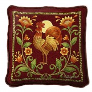 Sunrise Rooster - Throw Pillow