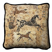 Tlaloc's Tribe Textured Hand Finished Elegant Woven Throw Pillow Cover 100% Cotton  Size 17x17