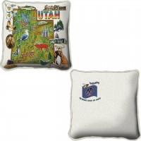 State of Utah - - Replica State Pillow