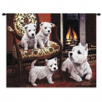 West Highland White Terrier Wall Tapestry