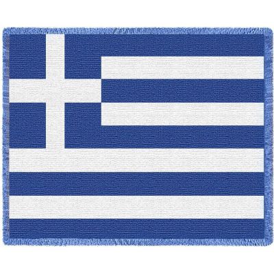 Greek Flag, Flag of Greece Blanket 48x69 inch - 666576029168 - 1197-A