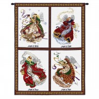 Celestial Angel Wall Tapestry 26x34 inch