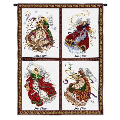 Celestial Angel Wall Tapestry 26x34 inch - 666576033233 - 853-WH
