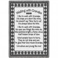 Grandpa Blanket 48x69 inch