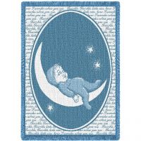 Twinkle Twinkle Little Star Mini Blanket 48x35 inch