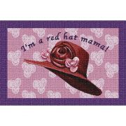 Red Hat Mama Placemat 18x13 inch