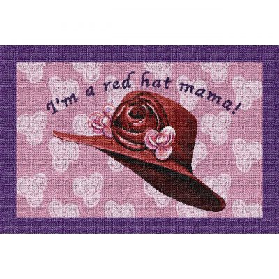 Red Hat Mama Placemat 18x13 inch - 666576035800 - 1433-PM