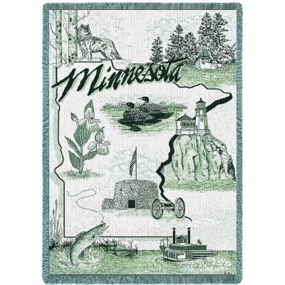 Minnesota Blanket 48x69 inch - 666576003083 - MN-A