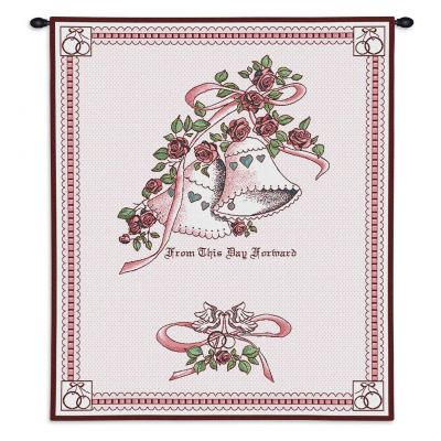 Matrimony Pink Wall Tapestry 33x26 inch - 666576079873 - 3537-WH