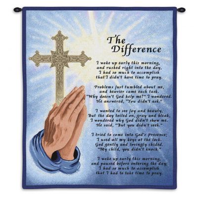 Difference Wall Tapestry 34x26 inch - 666576695875 - 1674-WH