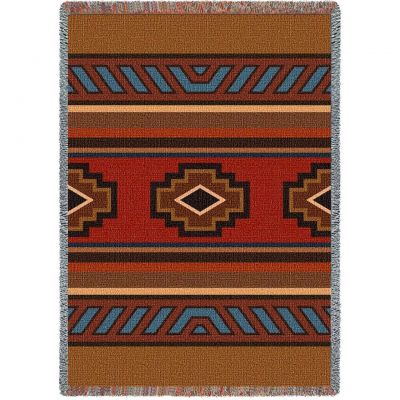 Chimayo Tapestry Throw is 53 x 70 inch - 666576702153 - 6484-T