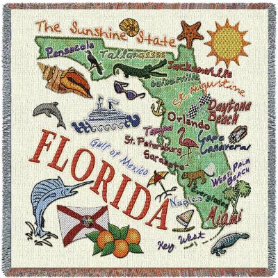 Florida State Small Blanket 54x54 inch54x54 inch - 666576088790 - 3728-LS