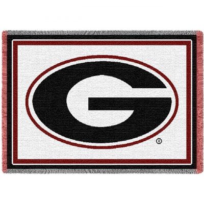 University of Georgia Logo Small Stadium Blanket 48x35 inch -  - 2049-A
