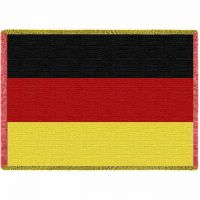 German Flag Blanket 48x69 inch