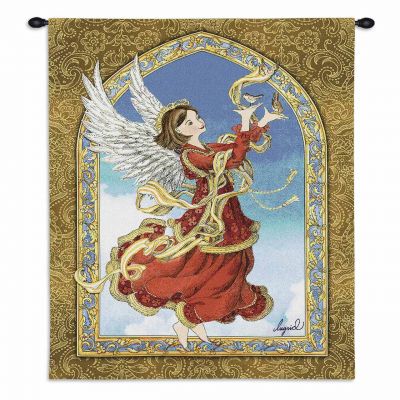 Crimson Angel Wall Tapestry 26x34 inch - 666576104643 - 5111-WH
