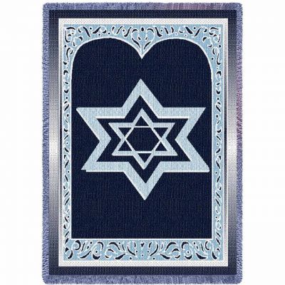 Hebrew Blanket 48x69 inch - 666576000884 - 5702-A