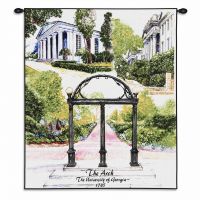 University of Georgia Arch Wall Tapestry 26x34 inch