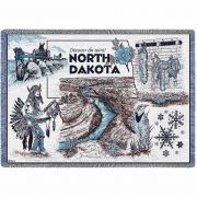 North Dakota Blanket 48x69 inch