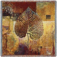 Abstract Autumn Small Blanket 54x54 inch