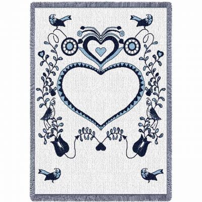 Announcement Blue Small Blanket 48x35 inch - 666576002109 - 358-A