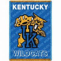 University of Kentucky Mascot Small Stadium Blanket 35x48 inch