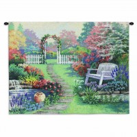 Loved One Without Words Wall Tapestry 34x26 inch