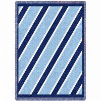 Spirit Blue and Blue Small Blanket 48x35 inch