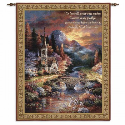 Early Service Wall Tapestry by Artist James Lee 26x34 inch - 666576059486 - 2528-WH