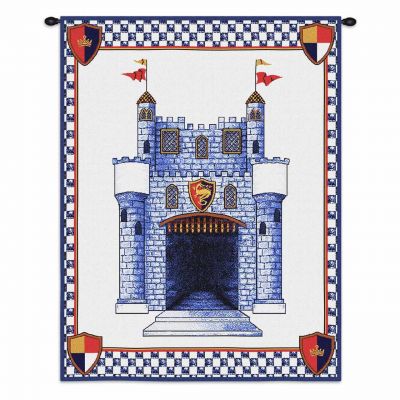 Castle Wall Tapestry 26x33 inch - 666576079934 - 782-WH
