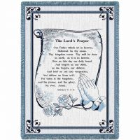 Lords Prayer Blanket 48x69 inch
