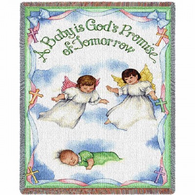 Gods Promise Mini Blanket 35x54 inch - 666576044949 - 1925-T