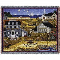 Salty Witch Bay Blanket 53x70 inch