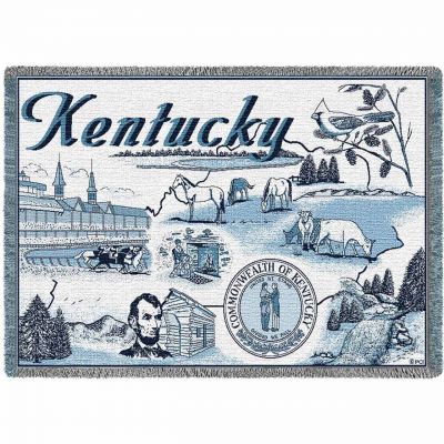 Kentucky Blanket 48x69 inch - 666576003038 - KY-A
