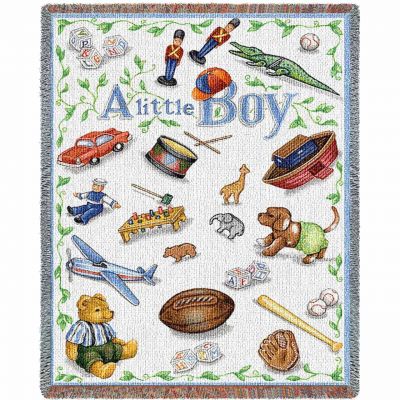 Little Boy Mini Blanket 45x54 inch - 666576055099 - 2219-T