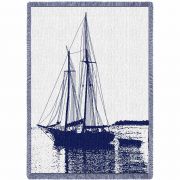 Sailboat Blanket 48x69 inch