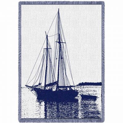 Sailboat Blanket 48x69 inch - 666576001164 - 201-A