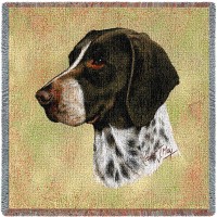 German Short Haired Pointer - Lap Square Blanket