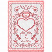 Our Wedding Pink Blanket 48x69 inch