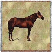 Quarter Horse - Lap Square Blanket