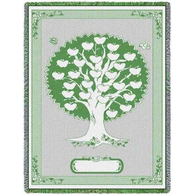 Monogram Tree Hunter Blanket 48x69 inch - 666576001034 - 4516-A