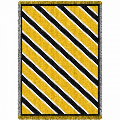Spirit Black and Yellow Blanket 48x69 inch - 666576110439 - 3516-A