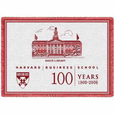 Harvard University 100 Years Stadium Blanket 48x69 inch -  - 4827-A
