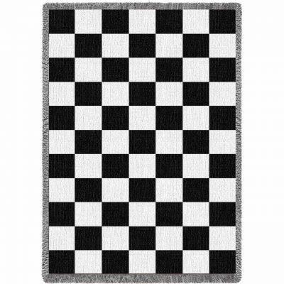 Racing Check Blanket 48x69 inch - 666576088097 - 3804-A