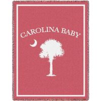 Carolina Baby Pink Small Blanket 35x48 inch