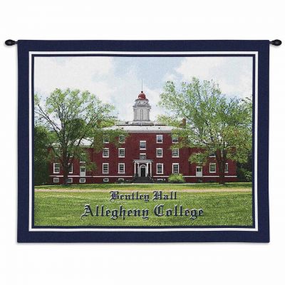 Alleghany College Bentley Hall Wall Tapestry 26x34 inch -  - 4851-WH