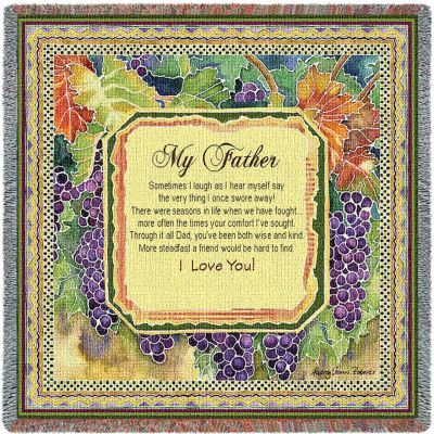 My Father Small Blanket 54x54 inch - 666576078555 - 3370-LS