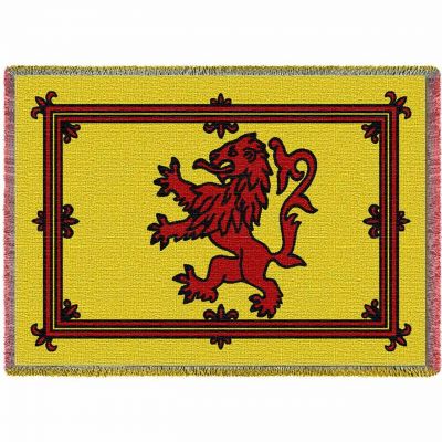 Scottish Lion Blanket 48x69 inch - 666576015819 - 268-A