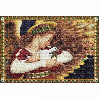 Angel and Dove Placemat 18x13 inch - 666576046530 - 1328-PM